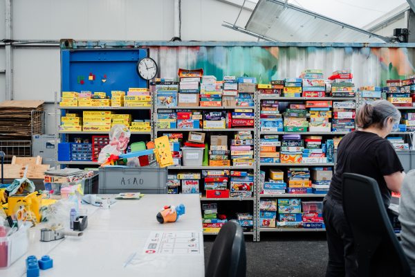 Visite de l'atelier d'insertion JOUJOU